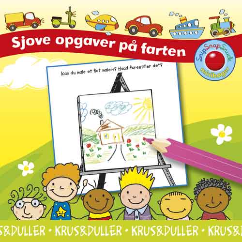 Snip Snap Snude Aktivitetsbog: Kruseduller