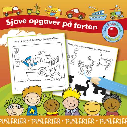 Snip Snap Snude Aktivitetsbog: Puslerier