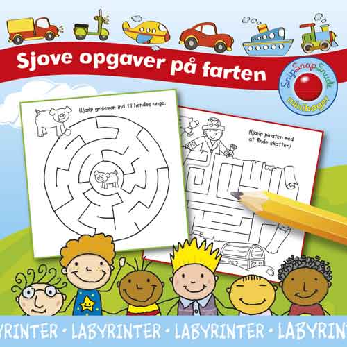 Snip Snap Snude Aktivitetsbog: Labyrinter