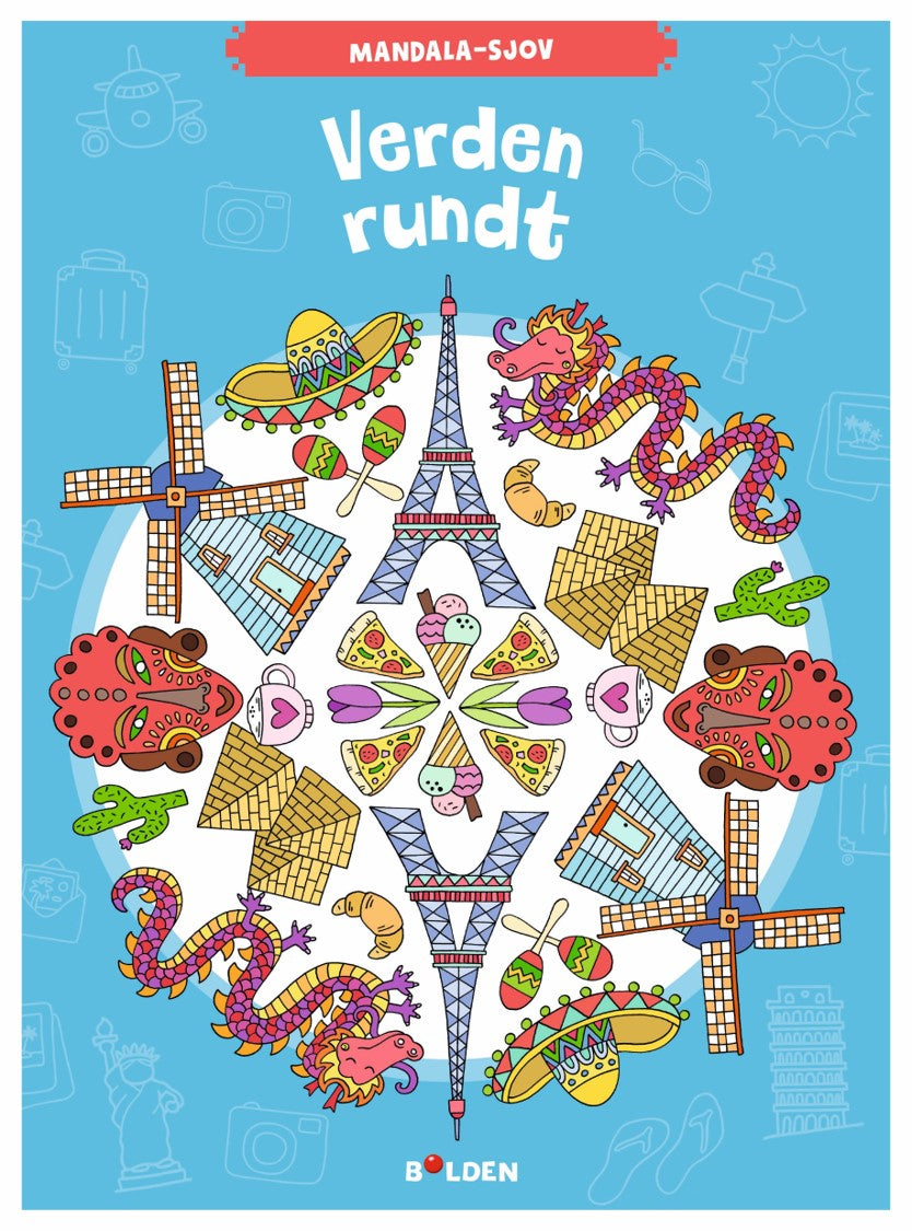 Mandala-sjov: Verden rundt