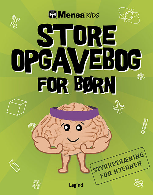 Mensa KIDS store opgavebog for børn