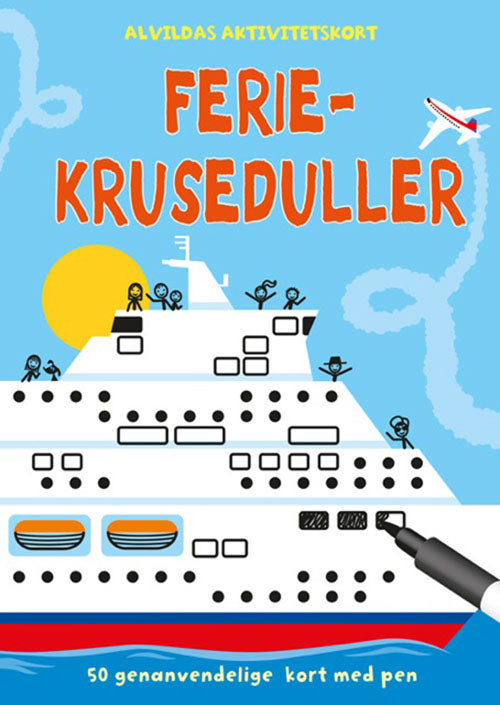 Alvildas aktivitetskort - Ferie-kruseduller