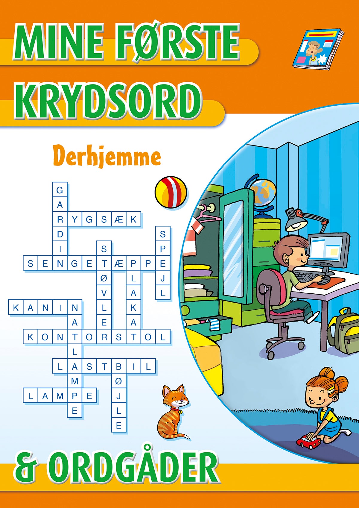 Mine første krydsord og ordgåder: Derhjemme