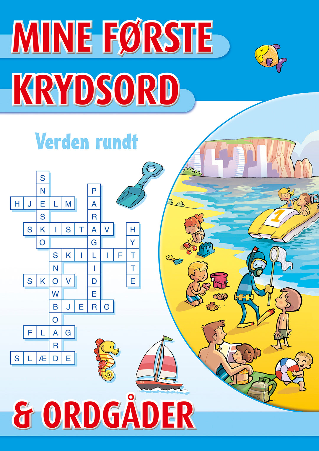 Mine første krydsord og ordgåder: Verden rundt