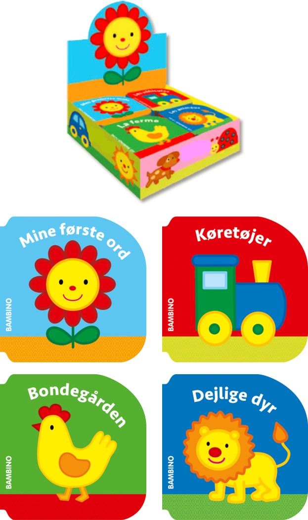 Bambinos 1-4 - display m. 24 stk (pris pr. stk. kr. 29,95)