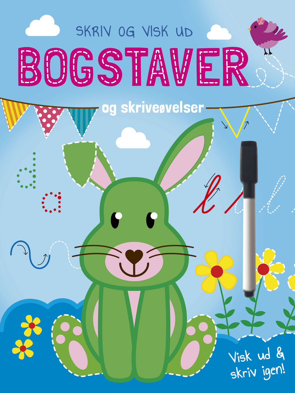 Skriv og visk ud! Bogstaver og skriveøvelser