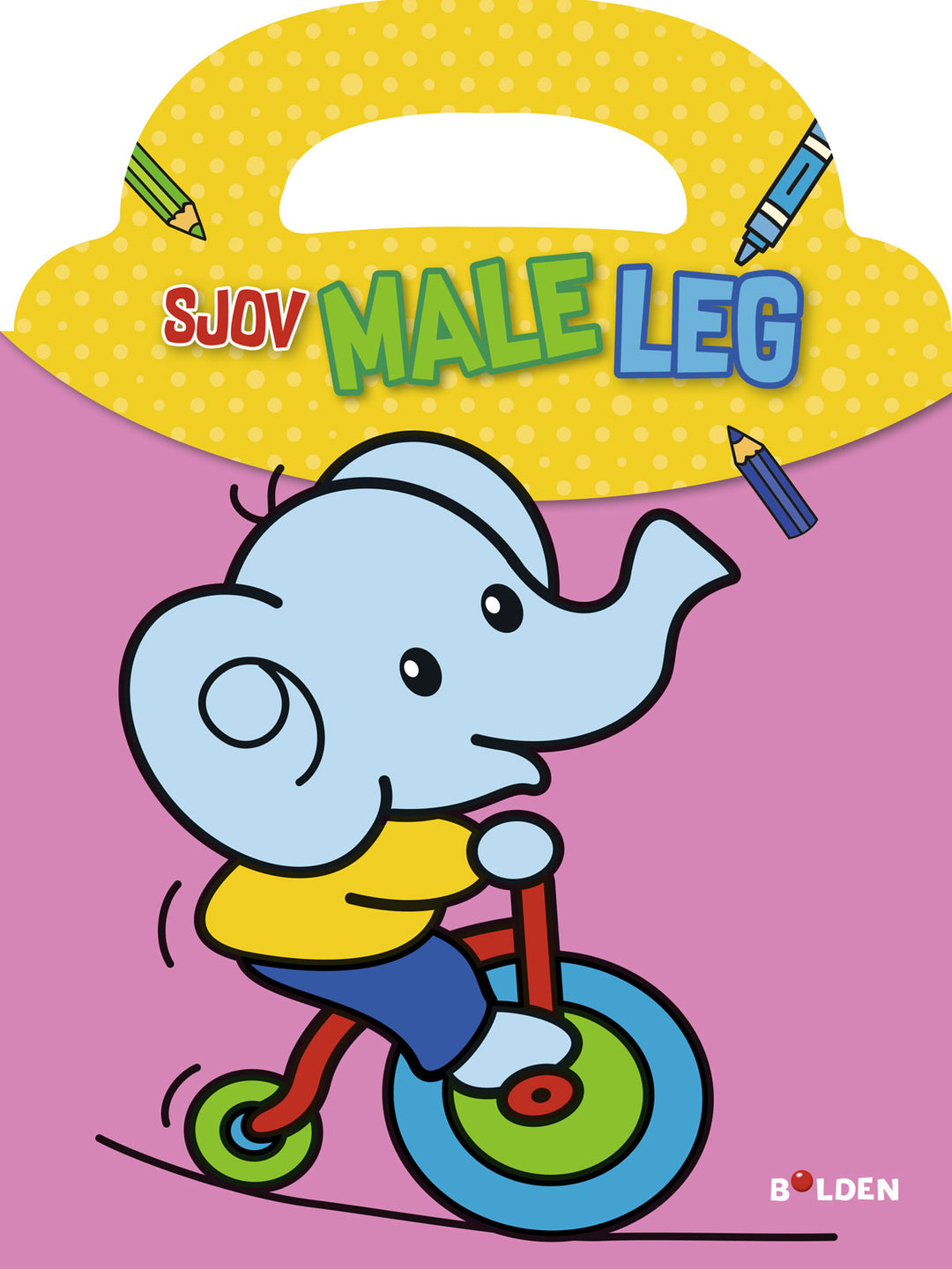 Sjov male-leg: Elefant