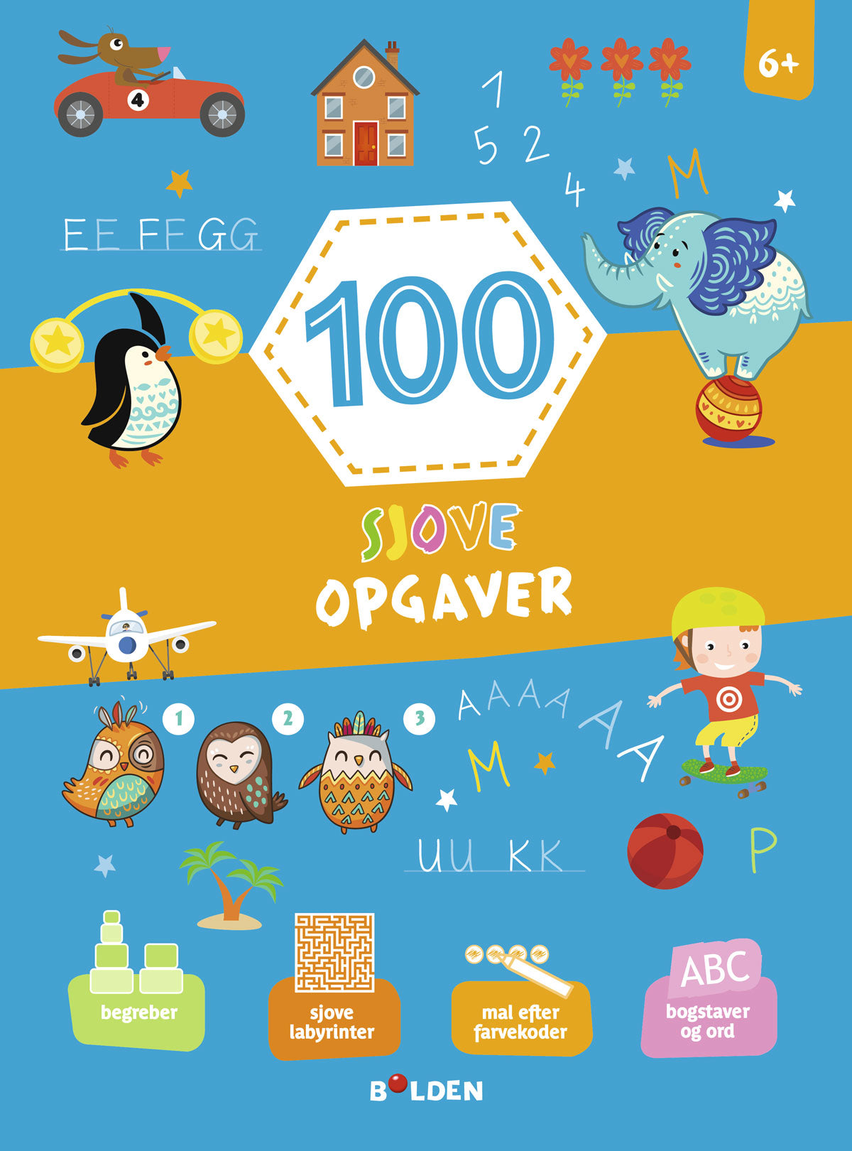 100 sjove opgaver - fra 6 år