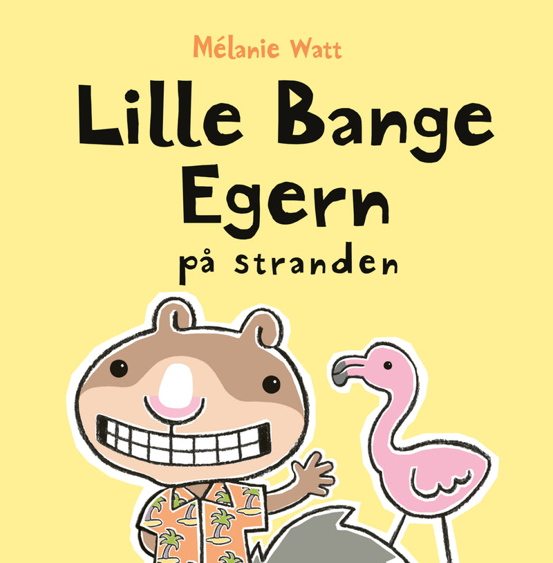 Lille Bange Egern på stranden