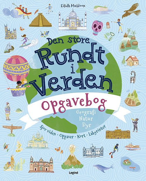 Den store rundt i verden opgavebog