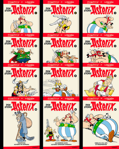 Den store Asterix 1-12 samlet