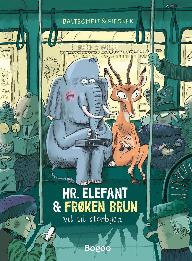 Hr. Elefant og frøken Brun vil til storbyen