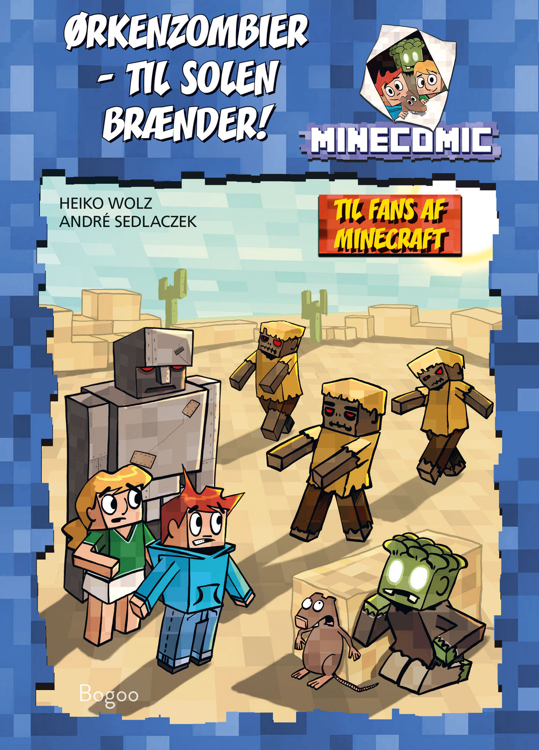 Minecomic 3: Ørkenzombier - til solen brænder