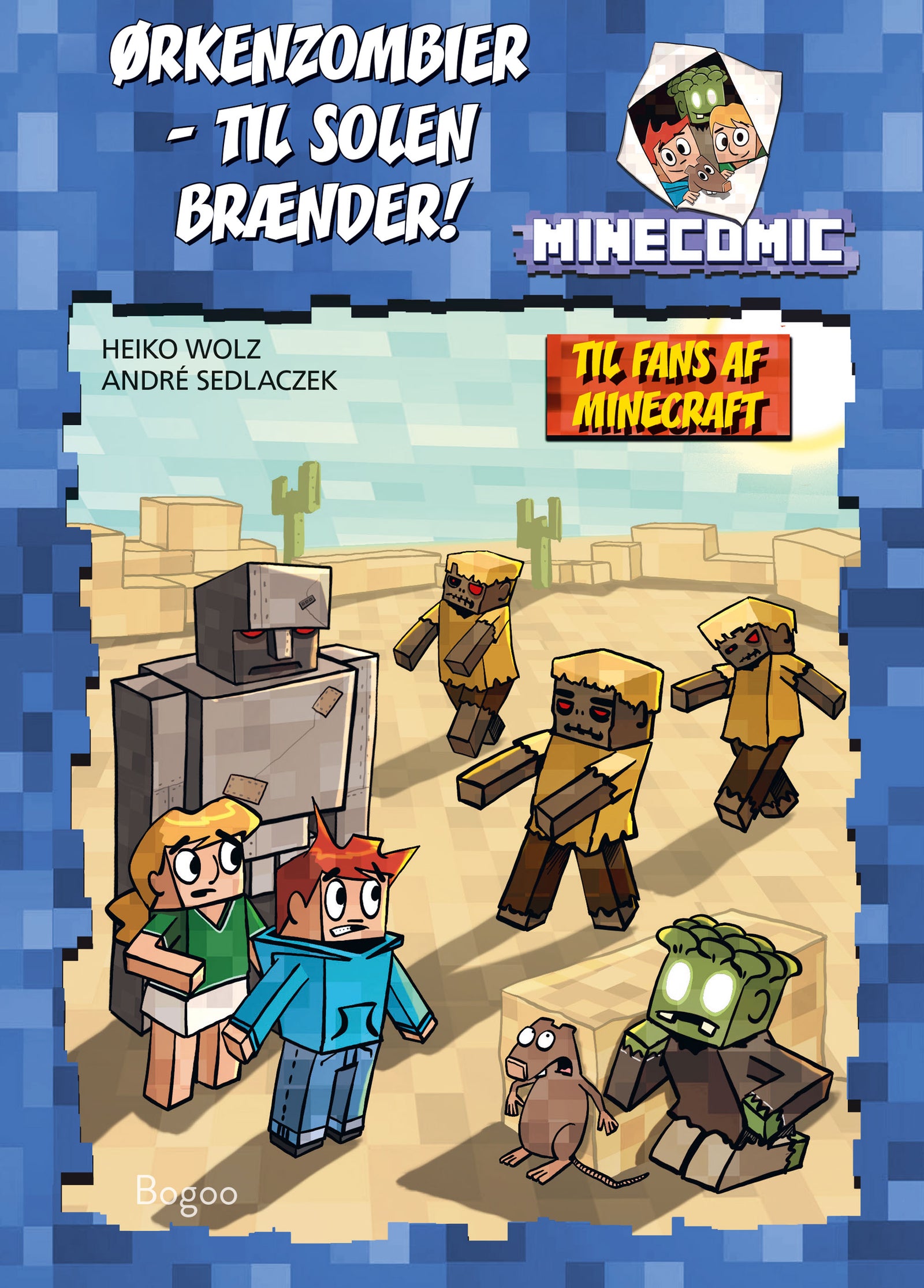 Minecomic 3: Ørkenzombier - til solen brænder