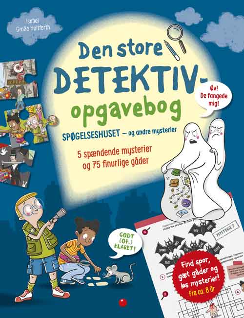 Den store detektiv-opgavebog: Spøgelseshuset – og andre mysterier
