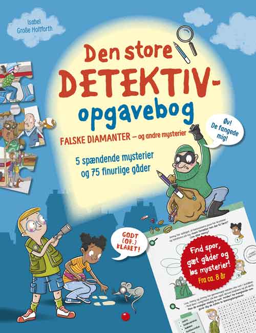 Den store detektiv-opgavebog: Falske diamanter – og andre mysterier