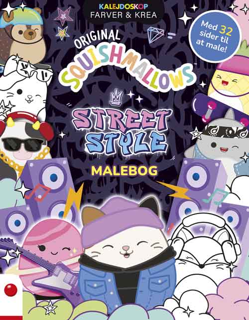 Squishmallows Street Style Malebog