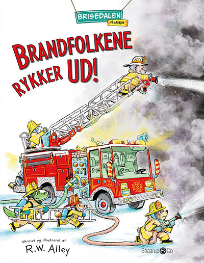 Brandfolkene rykker ud