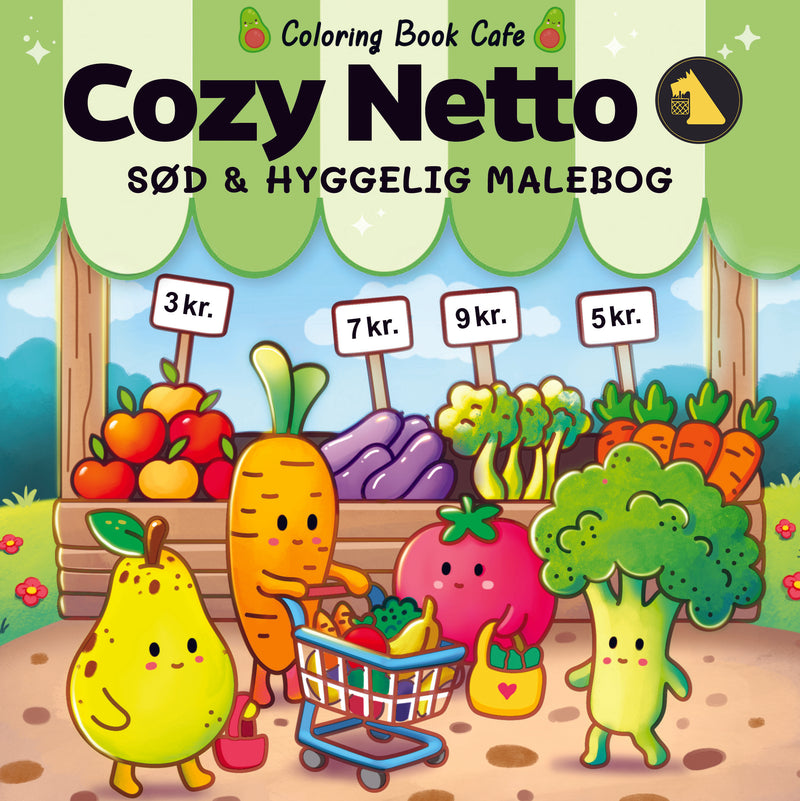 Malebog: Cozy Netto - Cozy Coloring - (særudgave)