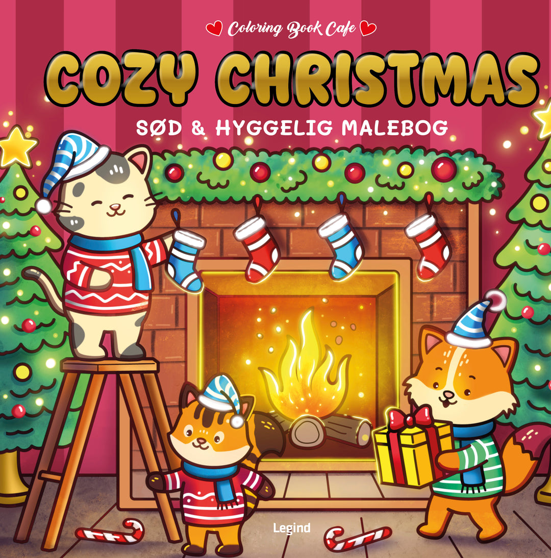 Malebog: Cozy Christmas - DeLuxe - Cozy Coloring