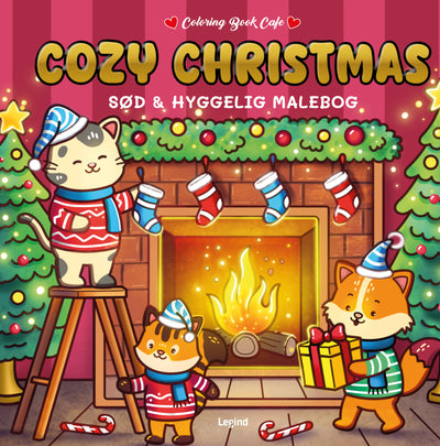 Malebog: Cozy Christmas - DeLuxe - Cozy Coloring