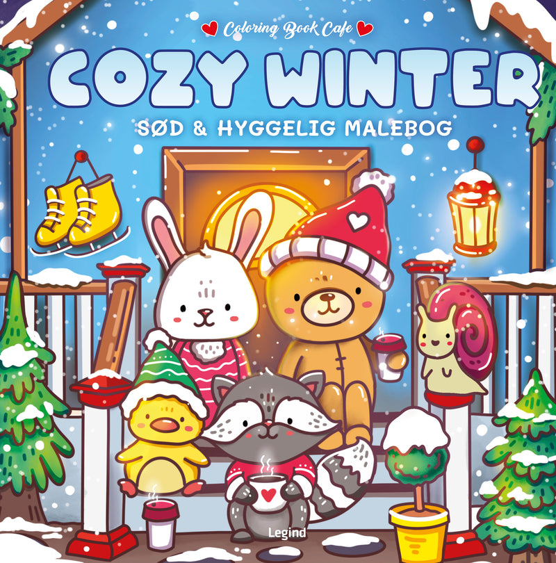 Malebog: Cozy Winter - DeLuxe - Cozy Coloring