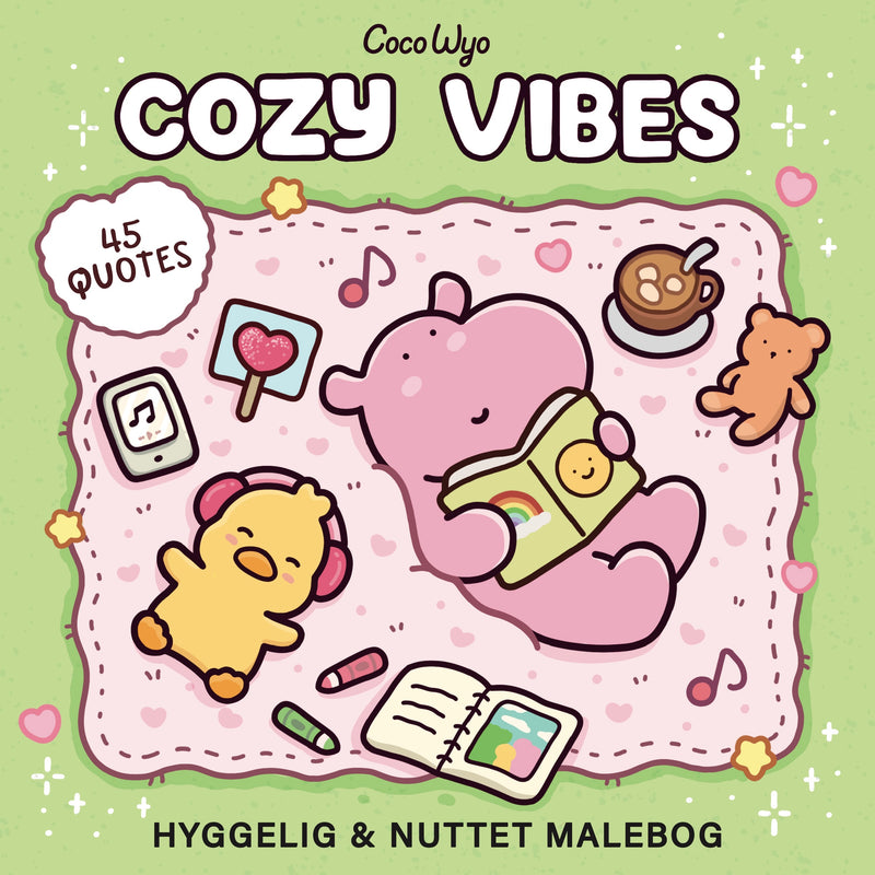 Malebog: Cozy Vibes - Cozy Coloring