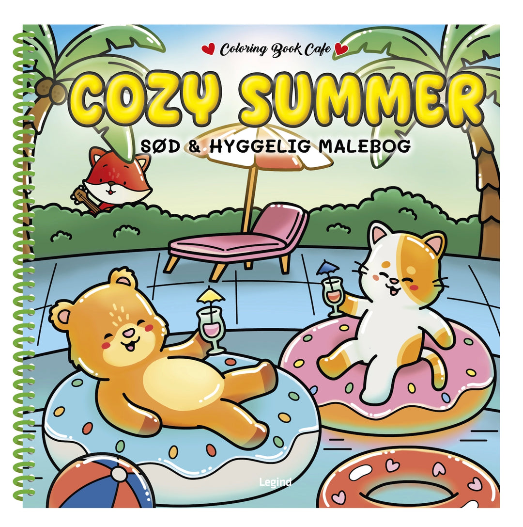 Malebog: Cozy Summer - DeLuxe - Cozy Coloring