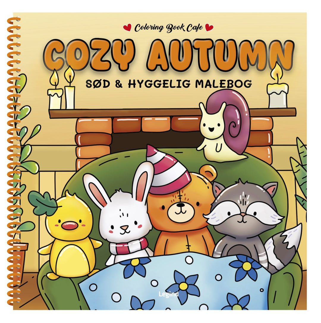 Malebog: Cozy Autumn - DeLuxe - Cozy Coloring
