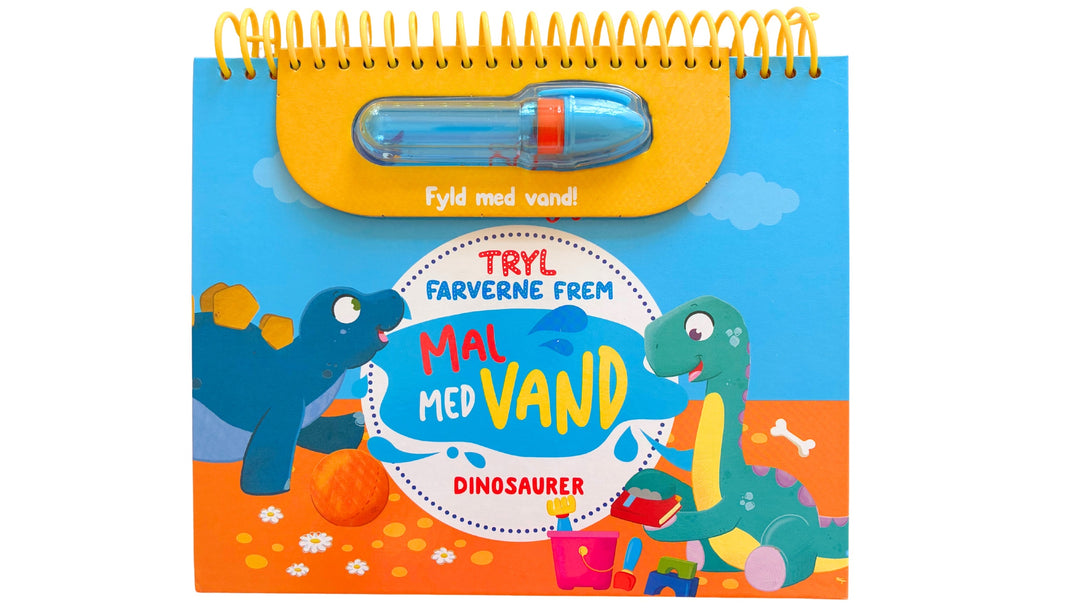 Mal med vand: Dinosaurer