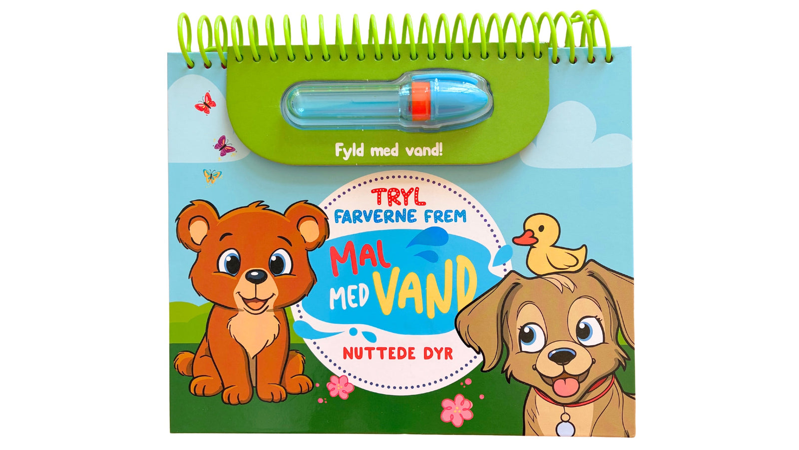 Mal med vand: Nuttede dyr