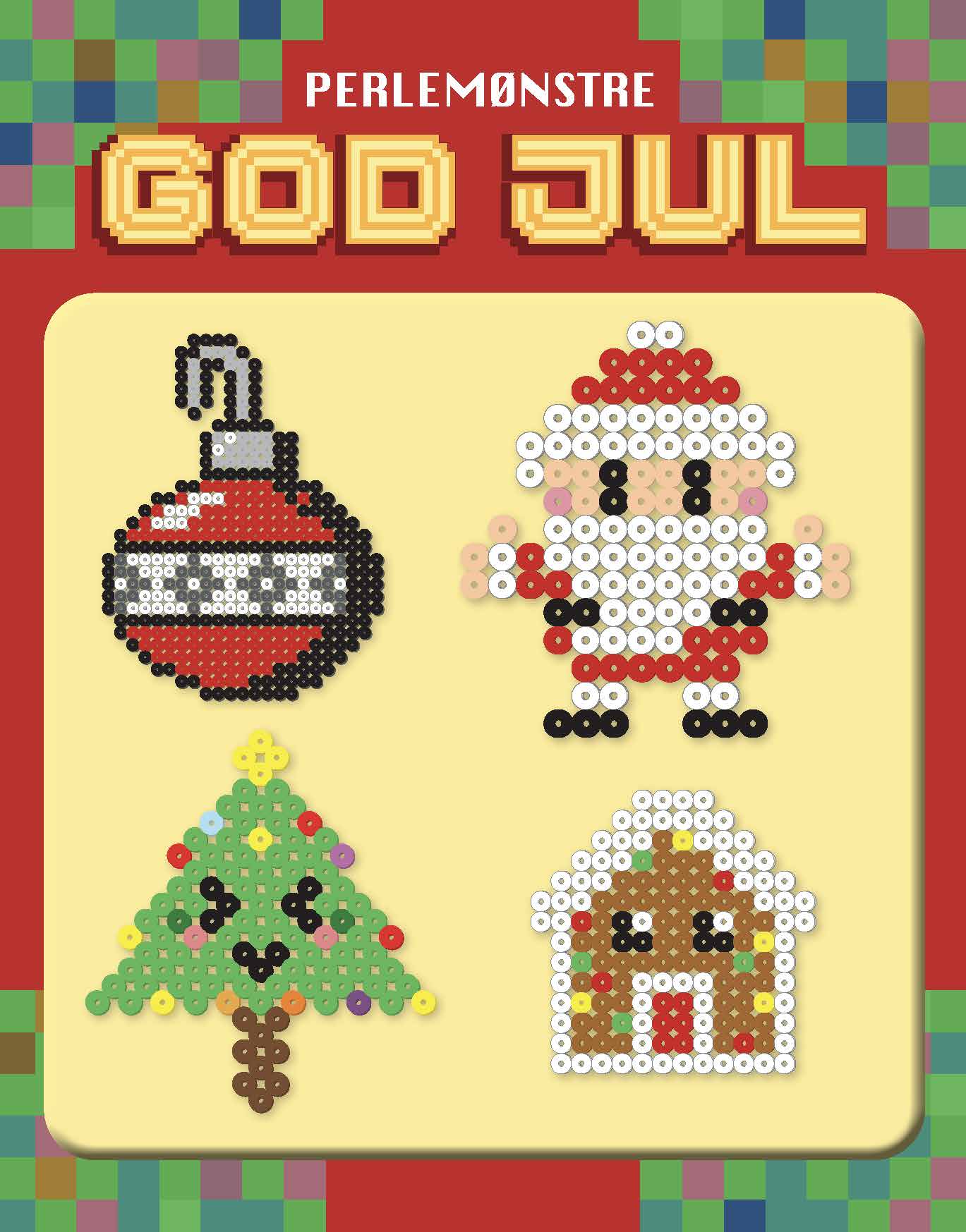 Perlemønstre: God jul