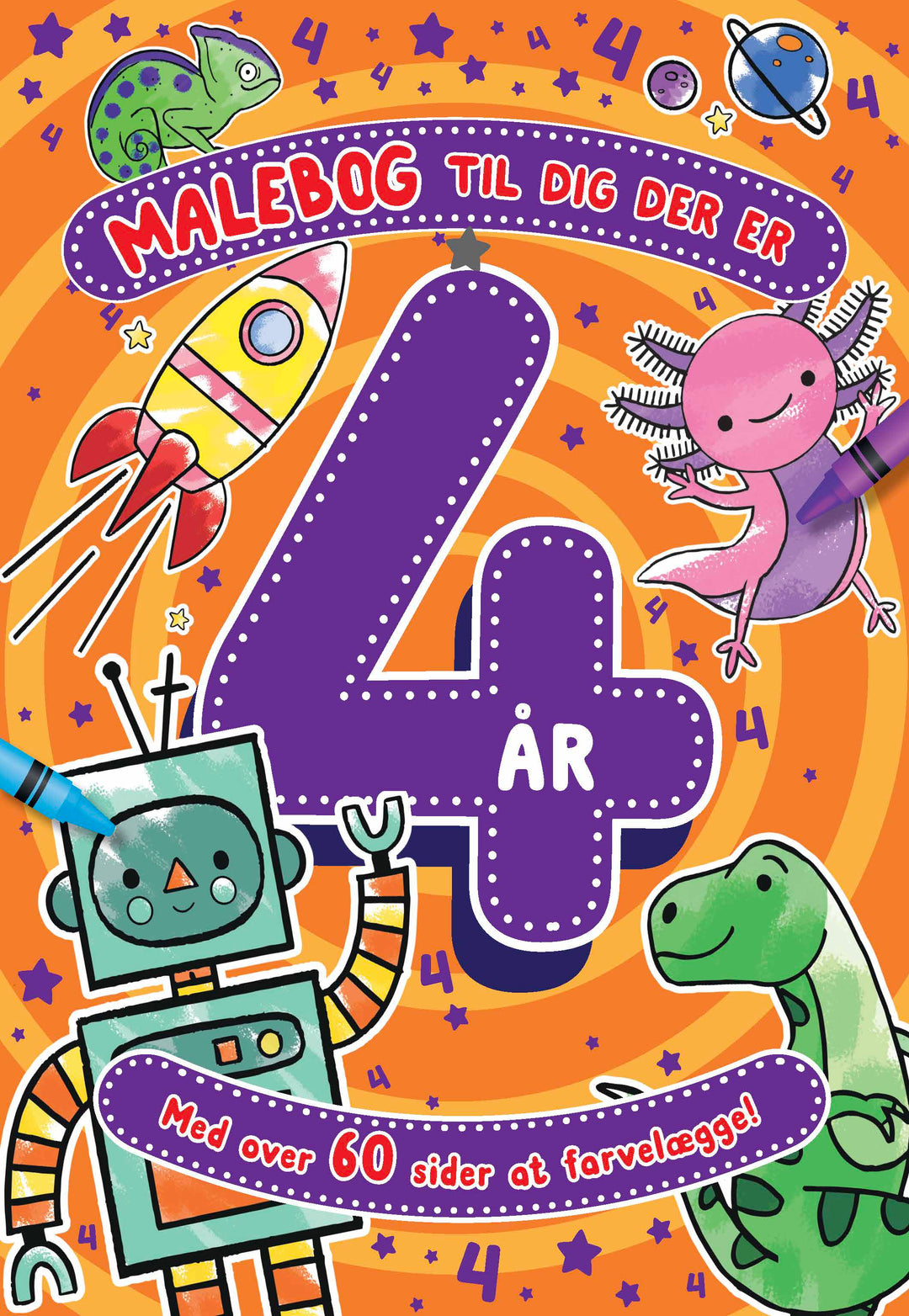 Malebog til dig der er 4 år