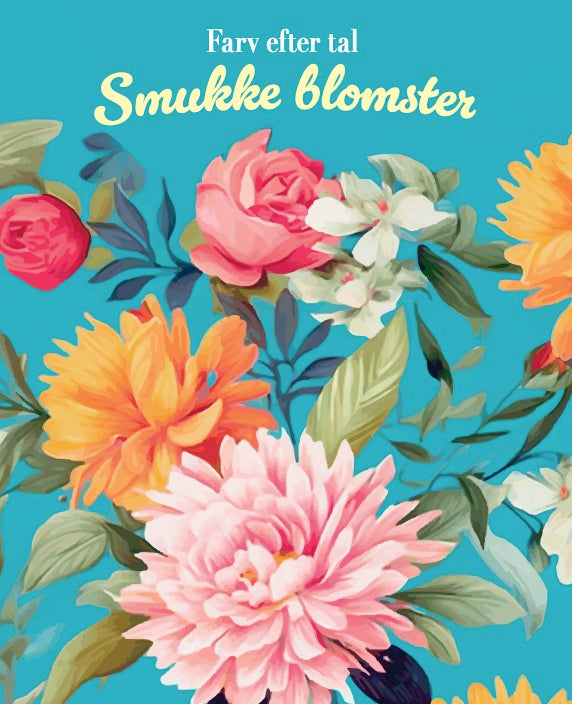 Farv efter tal - Smukke blomster