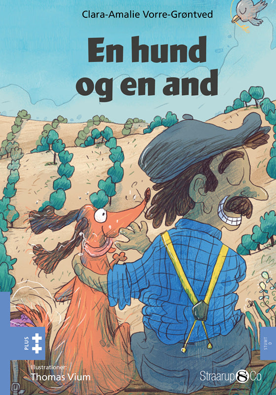 En hund og en and