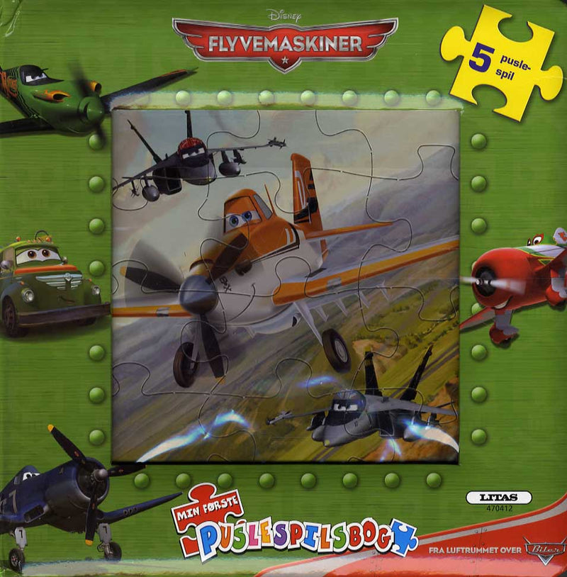 Puslespilsbog - Planes / flyvemaskiner