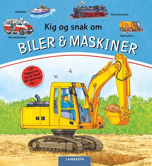 Kig og snak om biler og maskiner