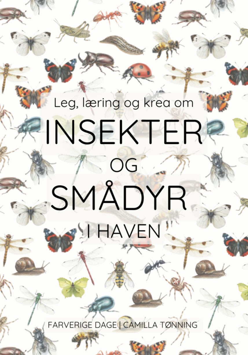 Leg, læring og krea om insekter og smådyr i haven