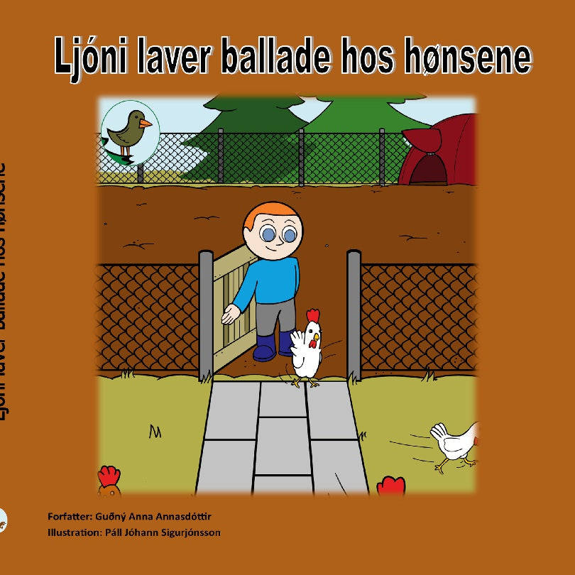 Ljóni laver ballade hos hønsene