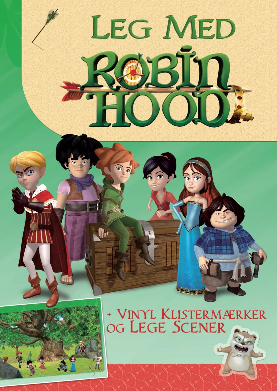 LEG MED ROBIN HOOD, GRØN VERSION
