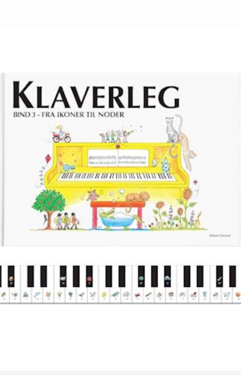 Klaverleg bind 3 - fra ikoner til noder (gul)