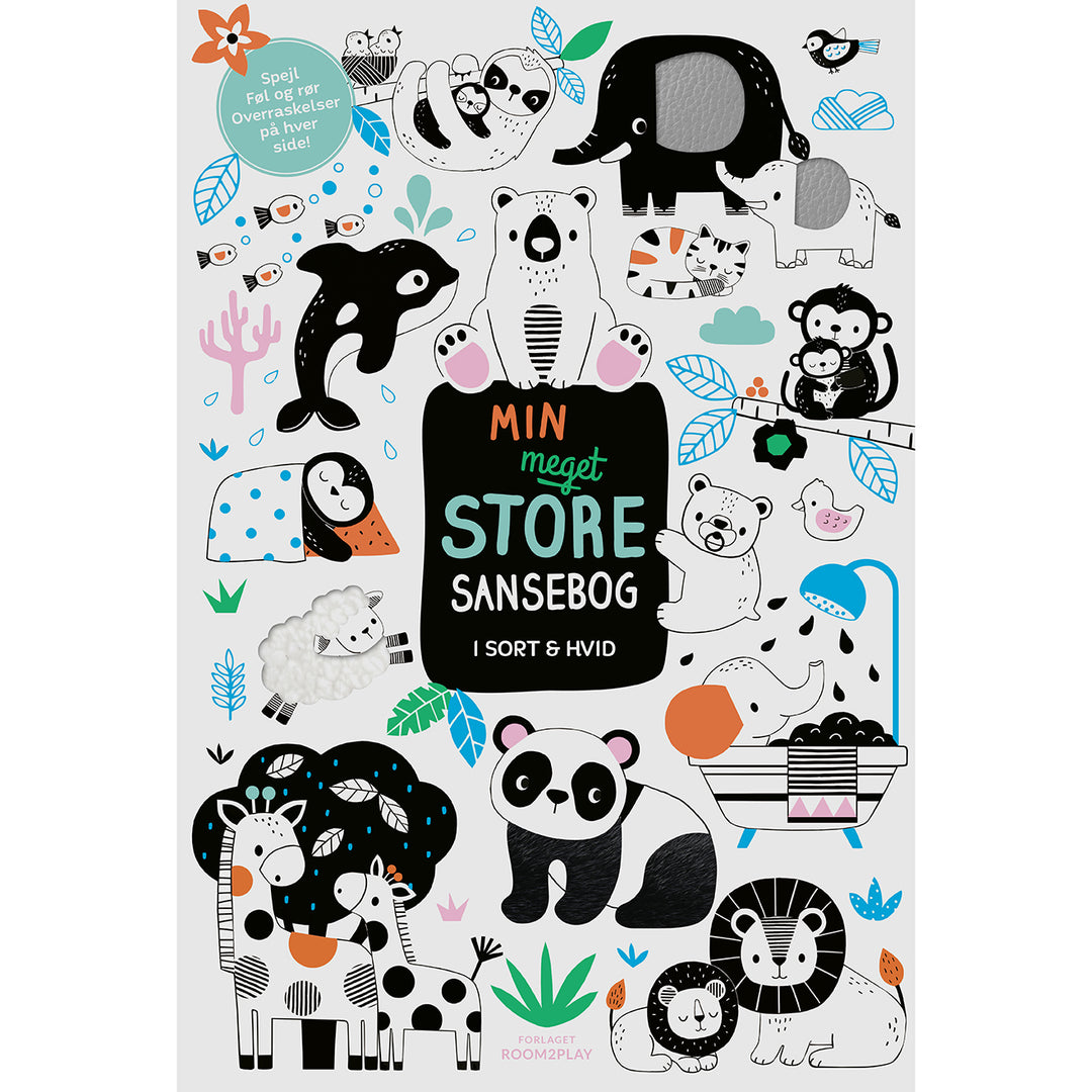 Min meget store sansebog - I sort &amp; hvid