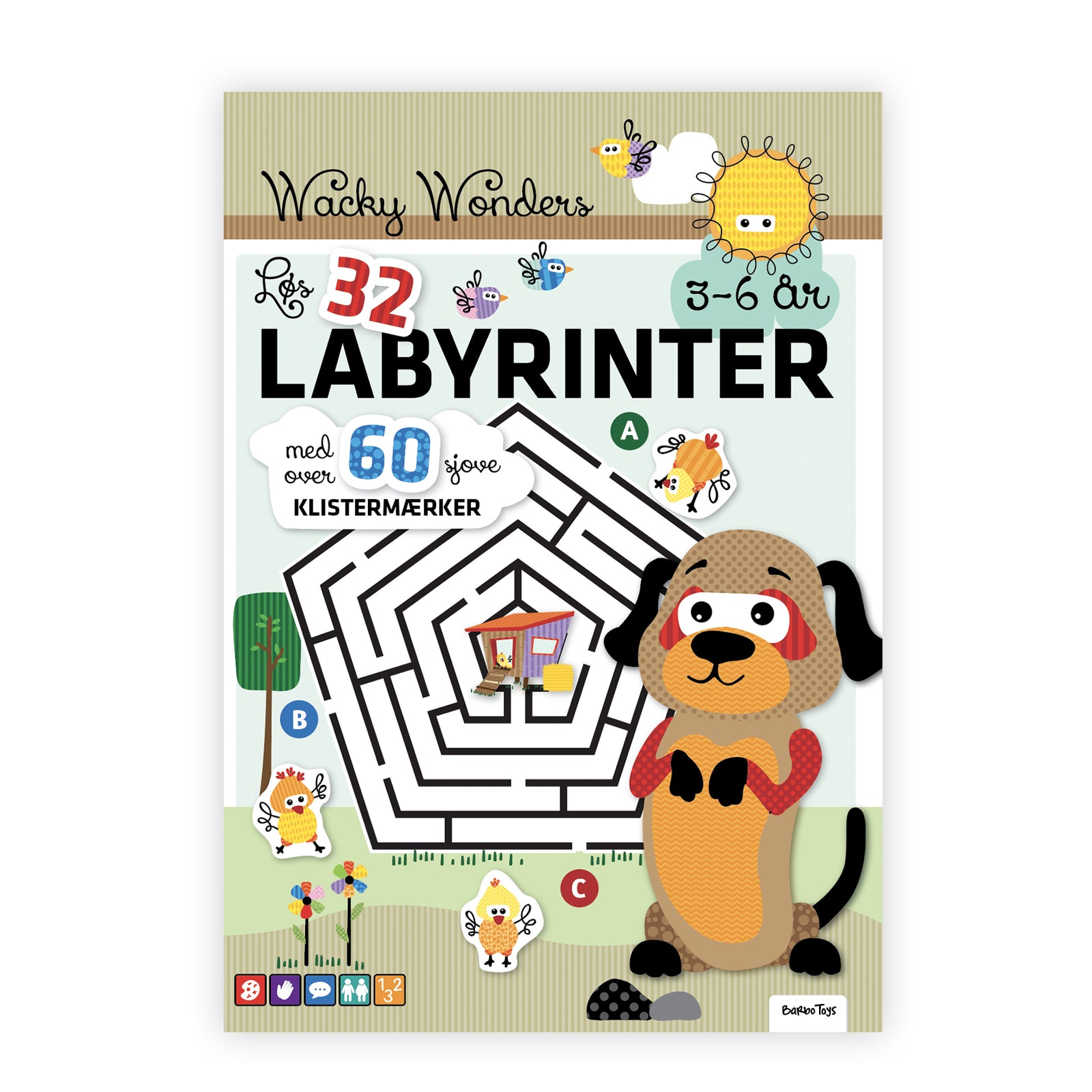 Wacky Wonders - 32 Sjove Labyrinter