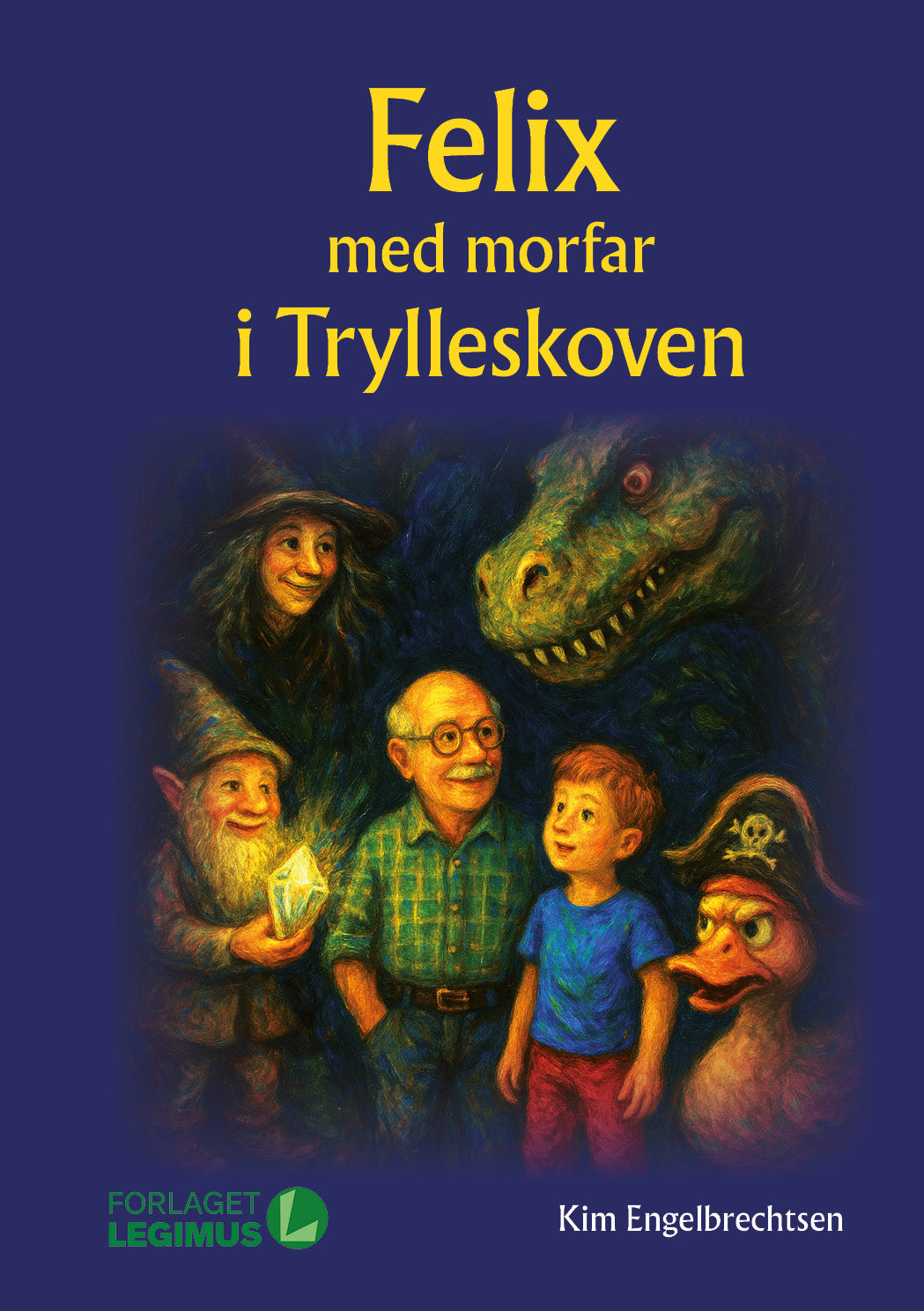 Felix og morfar i Trylleskoven