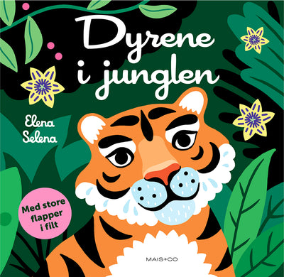 Dyrene i junglen  (stofbog)