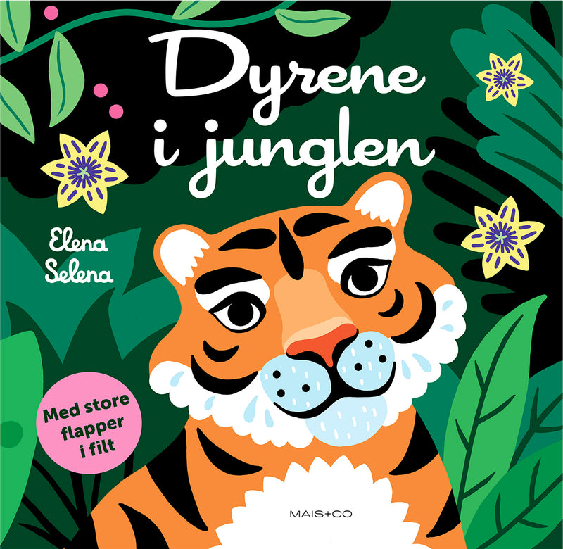 Dyrene i junglen  (stofbog)
