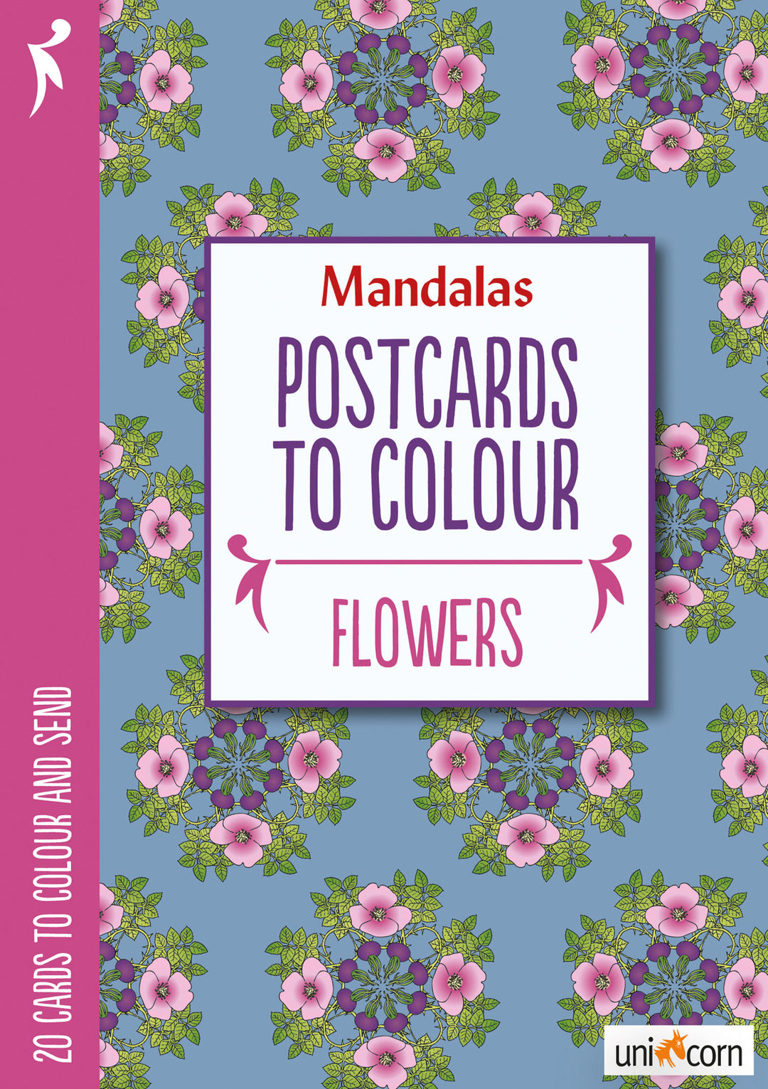 Postcards to Colour - FLOWERS