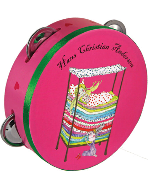 H.C. Andersen Tambourine med Prinsesse motiv