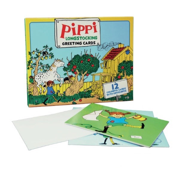 Pippi Langstrømpe - Kunstkort