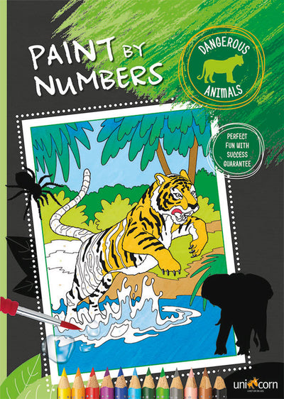 Paint by Numbers - DANGEROUS ANIMALS